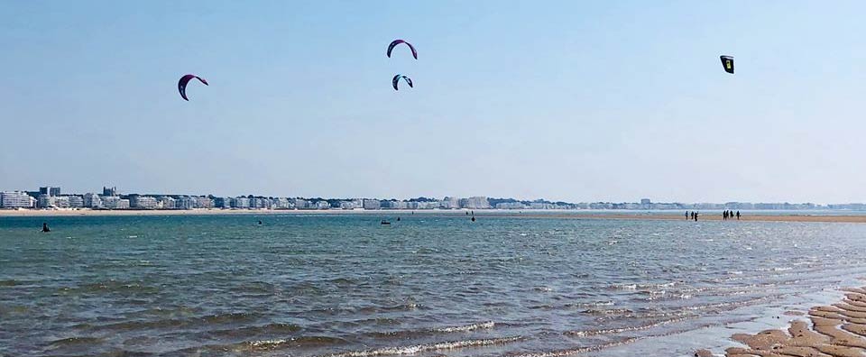 Guide : Spots de kite, Pornichet La Baule Pouliguen