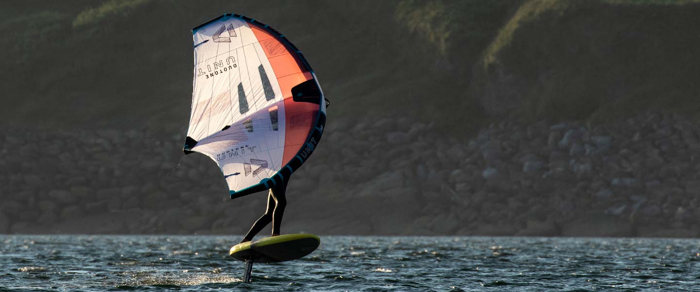 test Wing Duotone Unit 2023 V3 4m2 par Loulou