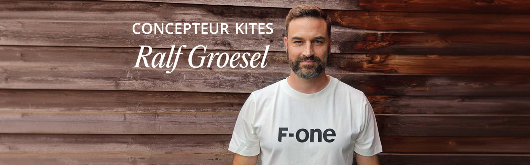 Ralf Grösel concepteur Kites chez F-ONE