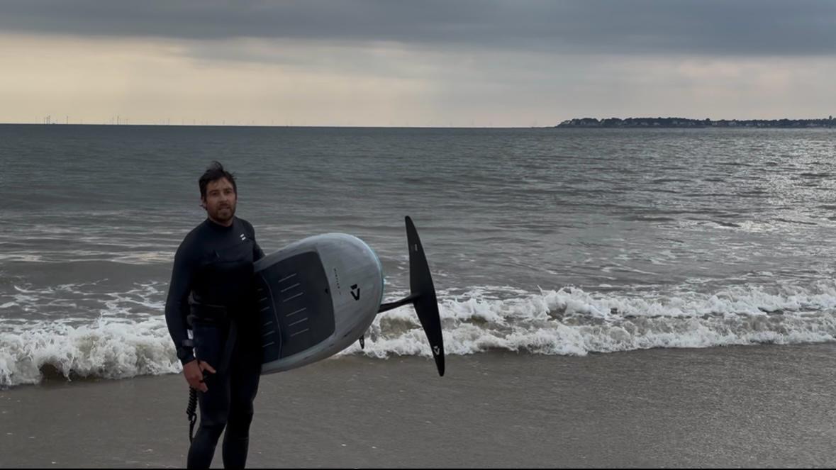 Kevin - Équipe GlissEvolution - Test Duotone Foil Assist