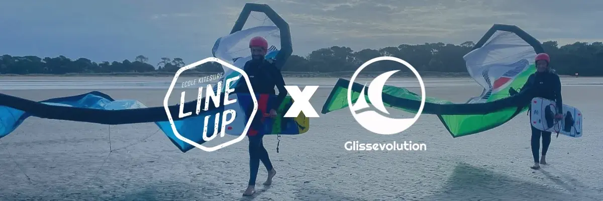 Line Up - école de kitesurf partenaire GlissEvolution