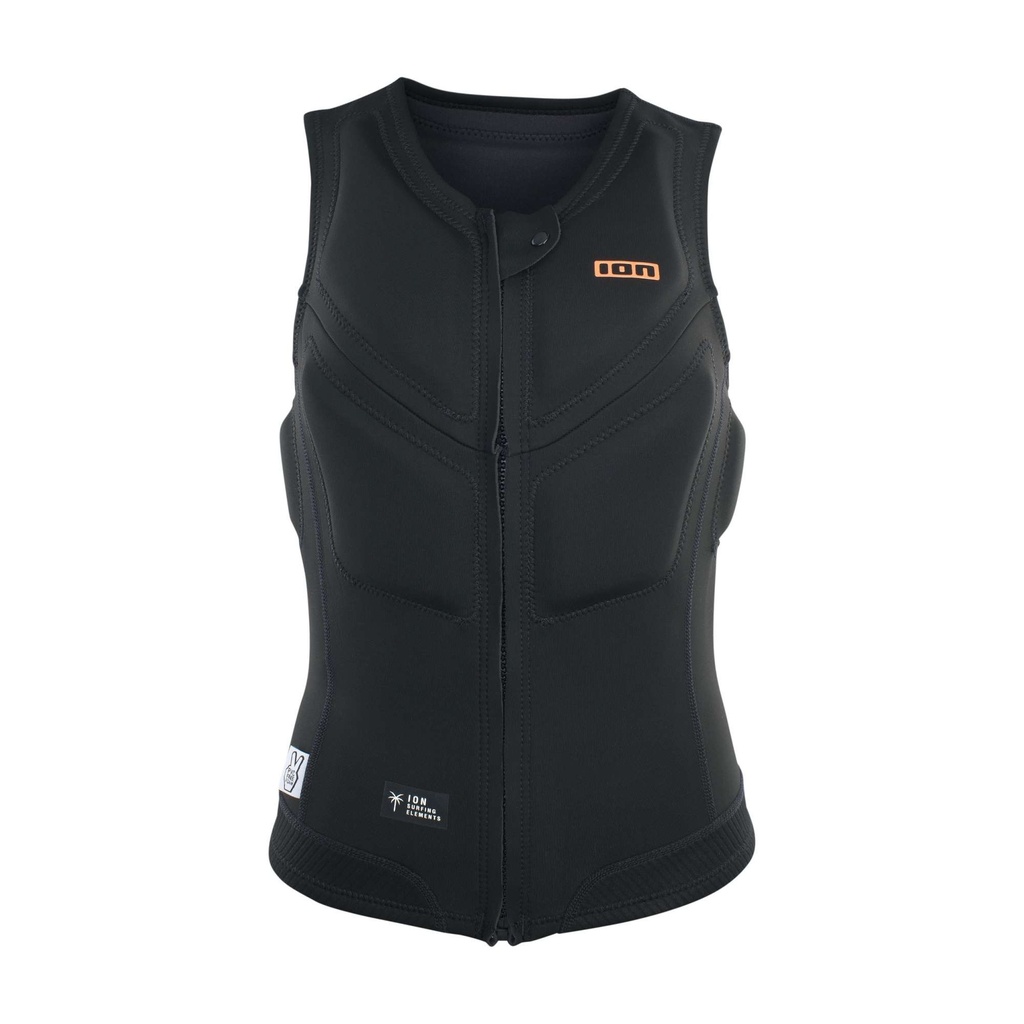 [ZG-PGL-5669-429369] ION IMPACT VEST FEMME IVY FRONT ZIP (140 / 10, Black)