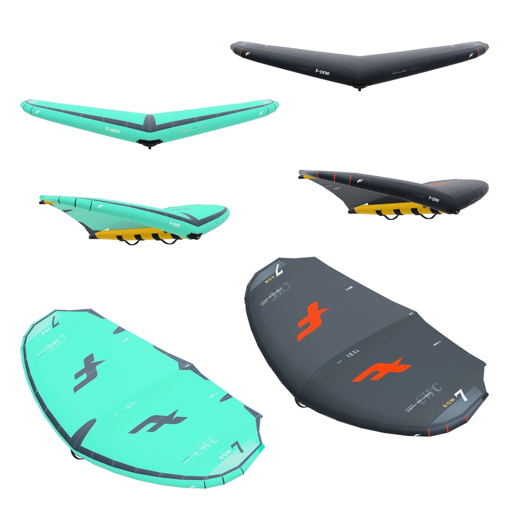 [ZG-PGL-5997-381626] F-ONE STRIKE CWC ALUULA V4 2024 (7m², Verde, Morbidi)