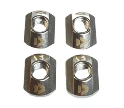 Écrous rail foil inox (x4) - Duotone Wing
