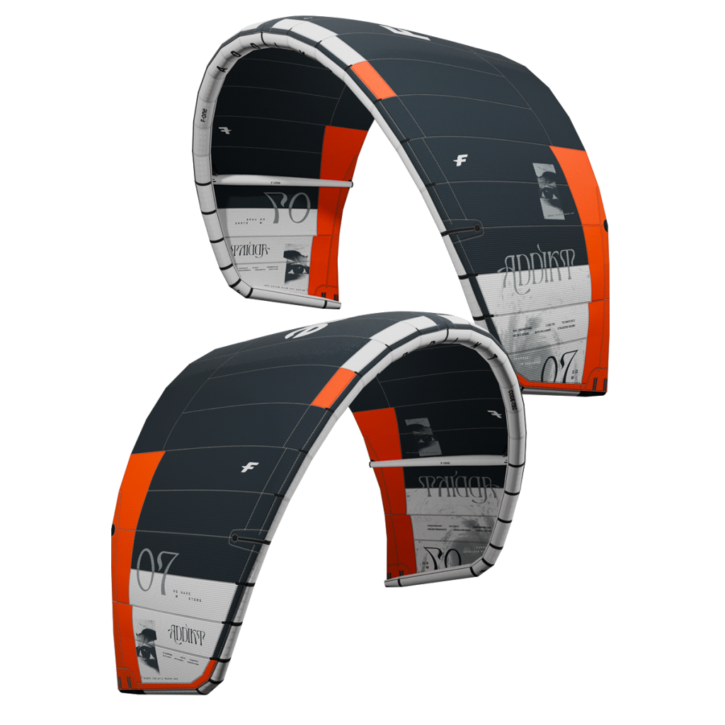 [ZG-PGL-6416-427243] F-ONE ADDIKT TEC 2025 (3,5m², Black / Mint)