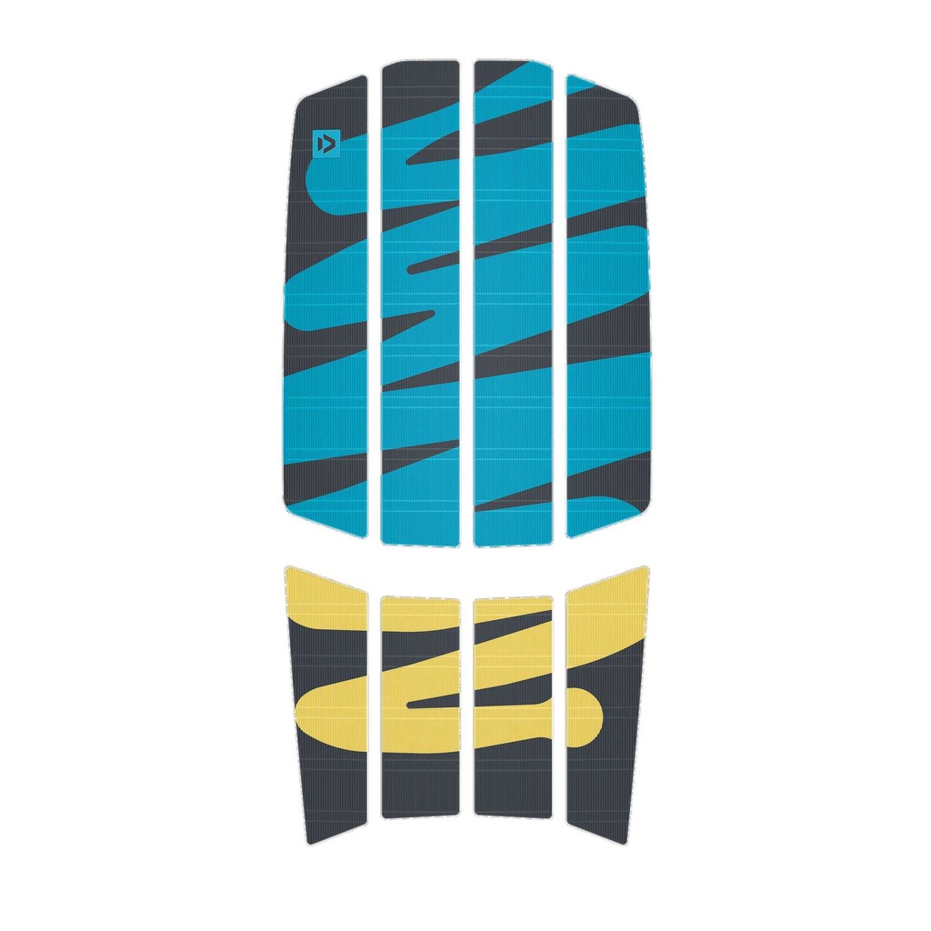 DUOTONE TRACTION PAD TEAM FRONT - Dark Grey/Blue