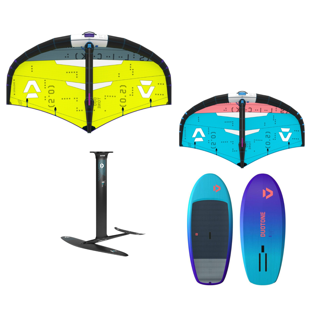PACK WING DUOTONE 2024 (4,5m², 5'5" - 105L, Front Wing 1000 / Stab 216)