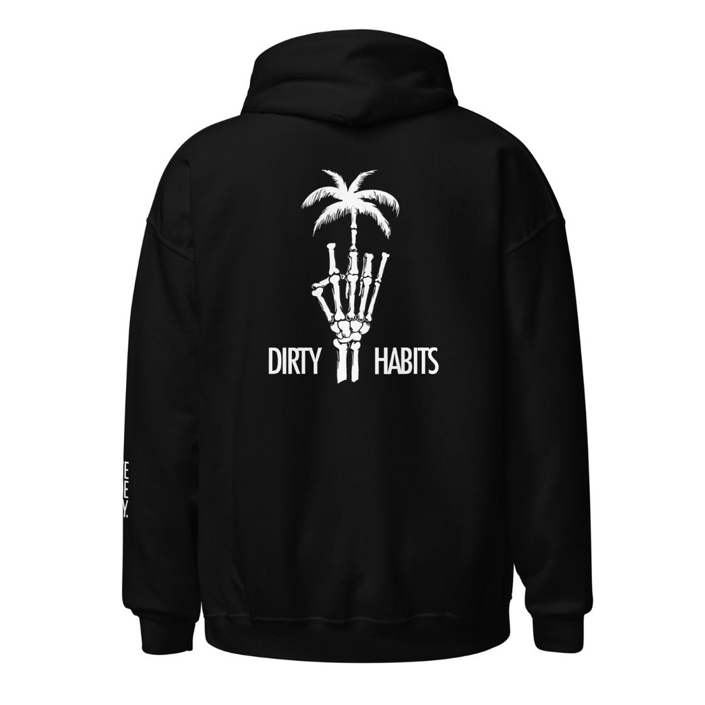 DIRTY HABITS PARADISE HOODIE OVERSIZE - SWEAT À CAPUCHE